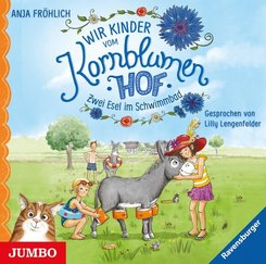 Wir Kinder vom Kornblumenhof - Zwei Esel im Schwimmbad, 1 Audio-CD