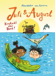 Juli & August - Krokodil über Bord