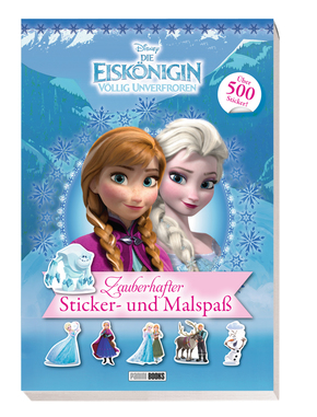 Disney Die Eiskönigin Völlig unverfroren: Zauberhafter Sticker- und Malspaß