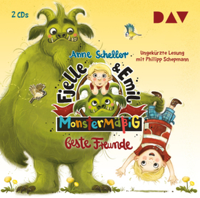 Fjelle und Emil - Teil 1: Monstermäßig beste Freunde, 2 Audio-CDs