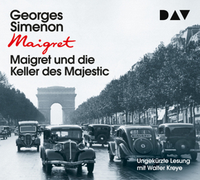 Maigret und die Keller des Majestic, 4 Audio-CDs
