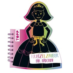 Kratzelzauber Für Mädchen (Kratzelbuch in Prinzesinnenform)