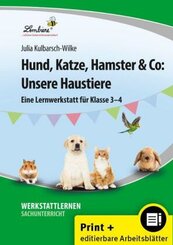Hund, Katze, Hamster & Co: Unsere Haustiere, m. 1 CD-ROM