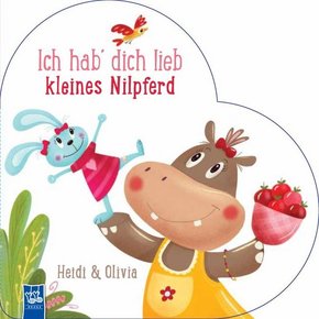 Ich hab` dich lieb kleines Nilpferd - Heidi und Olivia