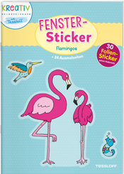 Fenster-Sticker Flamingos