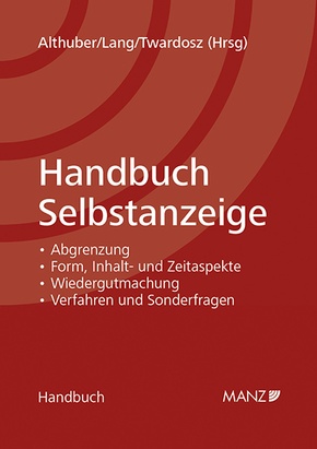 Handbuch Selbstanzeige