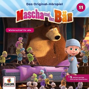 Mascha und der Bär - Winterschlaf für alle, 1 Audio-CD