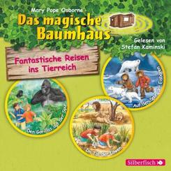 Fantastische Reisen ins Tierreich. Die Hörbuchbox (Das magische Baumhaus), Audio-CD