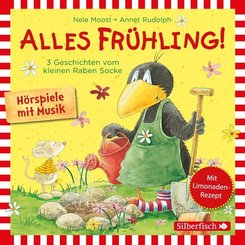 Alles Frühling!: Alles Freunde!, Alles wächst!, Alles gefärbt! (Der kleine Rabe Socke), 1 Audio-CD