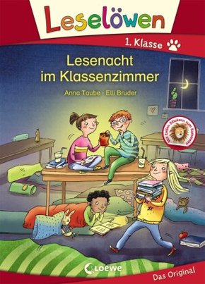 Leselöwen - Lesenacht im Klassenzimmer