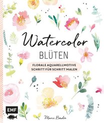 Watercolor-Blüten