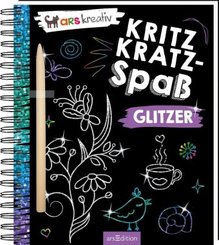 Kritzkratz-Spaß Glitzer, m. Stift