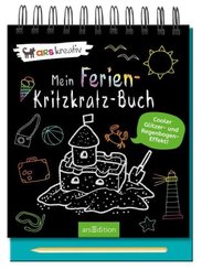 Mein Ferien-Kritzkratz-Buch, m. Stift