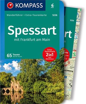 KOMPASS Wanderführer Spessart mit Frankfurt am Main, 65 Touren