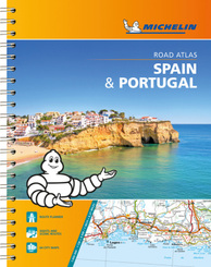 Michelin Straßenatlas Spanien & Portugal mit Spiralbindung. Spain & Portugal -
