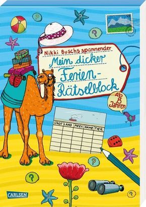 Rätselspaß Grundschule: Mein dicker Ferien-Rätselblock - Bd.7