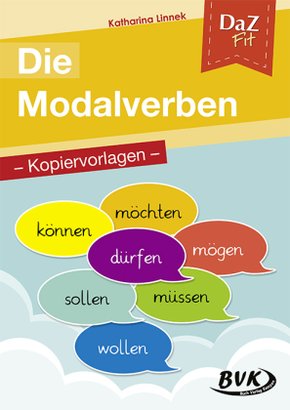 DaZ Fit: Die Modalverben - Kopiervorlagen