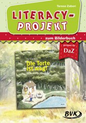 Literacy-Projekt zum Bilderbuch Die Torte ist weg!