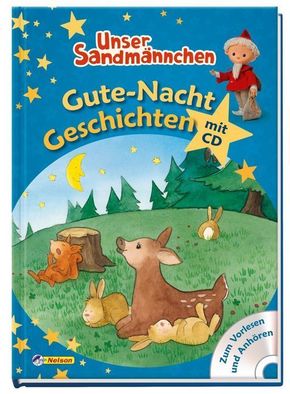 Unser Sandmännchen: Gute-Nacht-Geschichten, m. Audio-CD