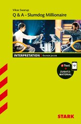 STARK Vikas Swarup: Q & A - Slumdog Millionaire - Englisch - Interpretationen, m. 1 Buch, m. 1 Beilage