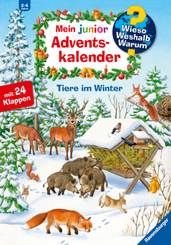 Wieso? Weshalb? Warum? Mein junior Adventskalender: Tiere im Winter