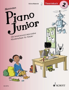 Piano Junior: Theoriebuch - Bd.2