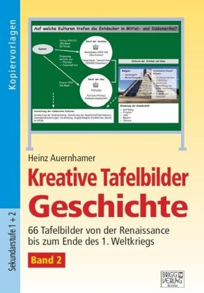 Kreative Tafelbilder Geschichte, m. CD-ROM - Bd.2