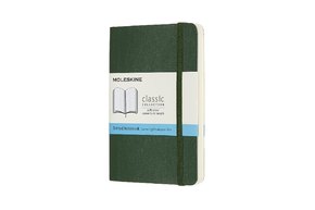 Moleskine Notizbuch, Pocket, A6, Punktraster, Soft Cover, Myrtengrün