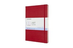 Moleskine Kreativ Notizbücher, Skizzenbuch, A4, 165G-Papier, Hard Cover, Rot