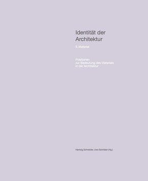 Identität der Architektur - Bd.2