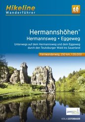 Hikeline Wanderführer Fernwanderweg Hermannshöhen - Hermannsweg-Eggeweg