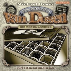 Professor van Dusen - Stirb schön mit Shakespeare, 1 Audio-CD (Neuauflage)