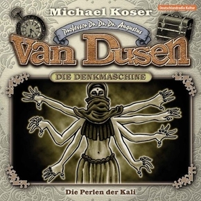 Professor van Dusen - Die Perlen der Kali (Neuauflage), 1 Audio-CD