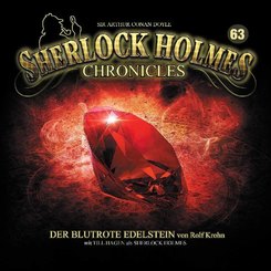 Sherlock Holmes Chronicles - Der blutrote Edelstein, 1 Audio-CD