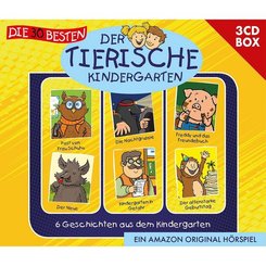 Der tierische Kindergarten, 3 Audio-CD - Vol.1