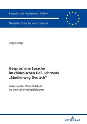 Gesprochene Sprache im chinesischen DaF-Lehrwerk "Studienweg Deutsch"