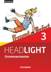 English G Headlight - Allgemeine Ausgabe - Band 3: 7. Schuljahr, Grammarmaster mit Lösungen