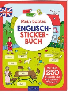 Mein buntes Englisch-Stickerbuch