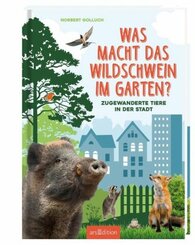 Was macht das Wildschwein im Garten?