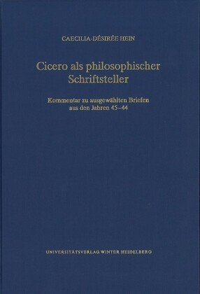 Cicero als philosophischer Schriftsteller