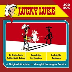 Lucky Luke - 3-CD Hörspielbox. Box.1, 3 Audio-CD, 3 Audio-CD