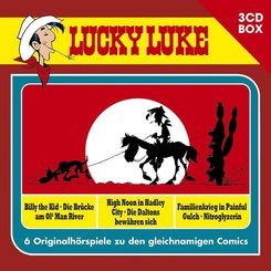 Lucky Luke - 3-CD Hörspielbox, 3 Audio-CD - Box.2