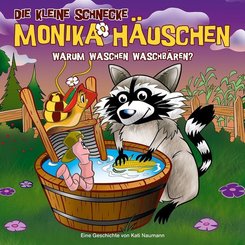 Die kleine Schnecke, Monika Häuschen, Audio-CDs: Warum waschen Waschbären?, 1 Audio-CD