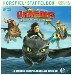Dragons - Die Wächter von Berk, 1 MP3-CD - Staffel.2.1