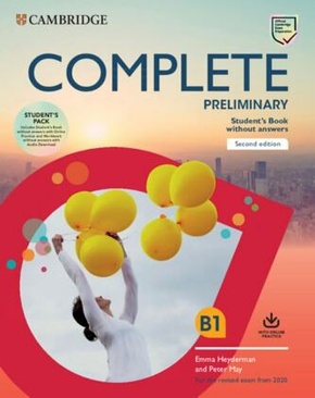 Complete Preliminary, Second Edition. Student's Book without answers with Online Practice and Workbook without Answers w