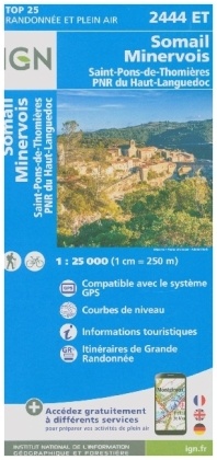 2444ET Somail.Minervois.Saint-Pons-de-Thomières.PNR du Haut Languedoc