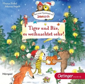 Nach einer Figurenwelt von Janosch. Tiger und Bär, es weihnachtet sehr!, 1 Audio-CD