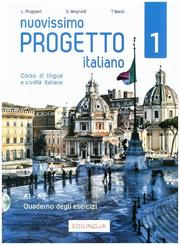 Nuovissimo Progetto Italiano 1 Arbeitsbuch mit Audio-CD