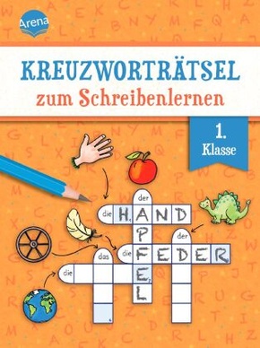 Kreuzworträtsel zum Schreibenlernen, 1. Klasse