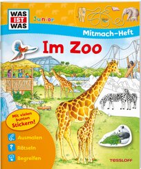 WAS IST WAS Junior Mitmach-Heft Zoo